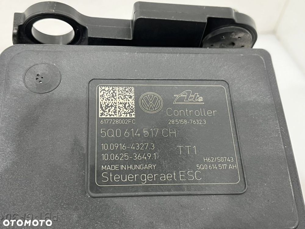 VW GOLF VII PASSAT B8 SKODA SEAT AUDI POMPA HAMULCOWA ABS 5Q0614517CH - 6