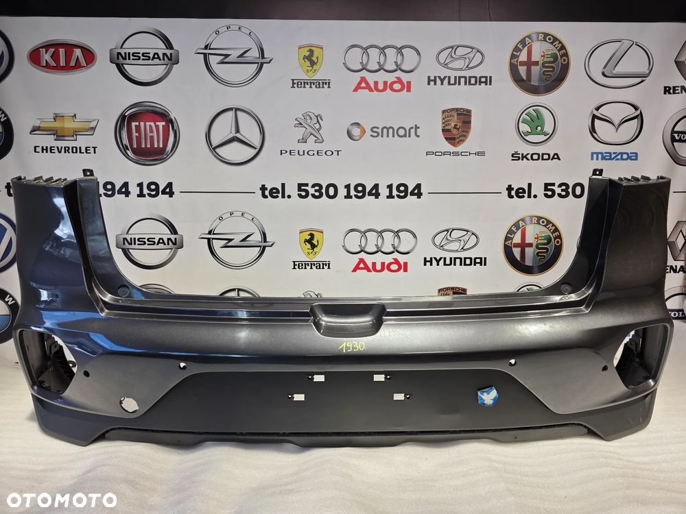 KIA NIRO I LIFT 19- ZDERZAK TYLNY TYLNI TYŁ NA 4xPDC KOLOR GRAFITOWY METALIK NR 86611-G5500 + 86612-G5500 NR AUKCJI NZ1903 - 1