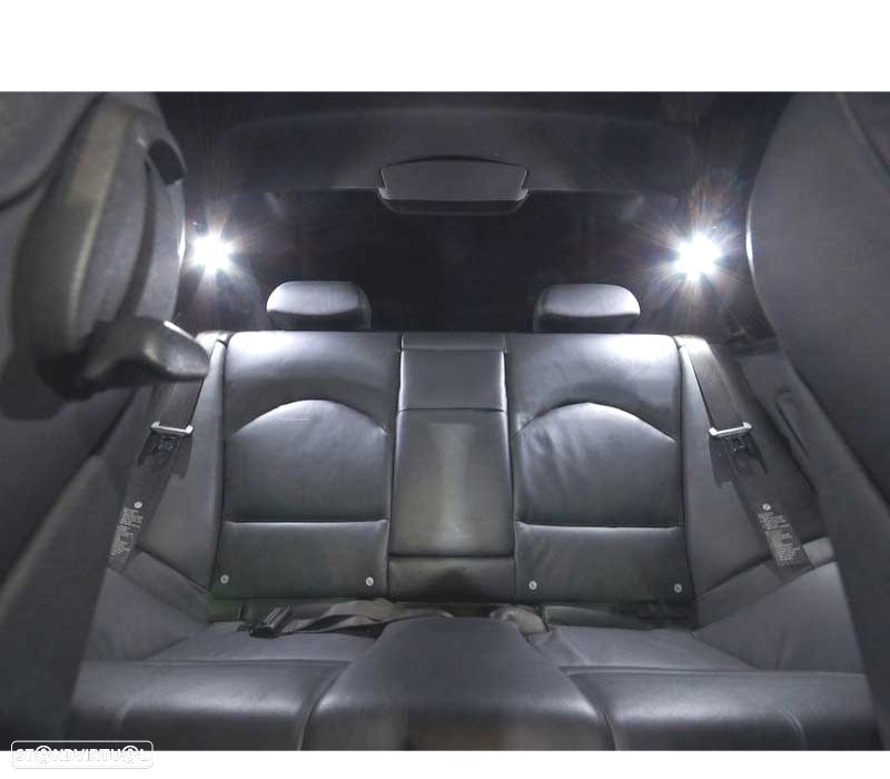 KIT COMPLETO DE 20 LÂMPADAS LED INTERIOR BMW E46 M3 318I 318TI 323I 323IS 325I 325XI 328I 99-05 - 2