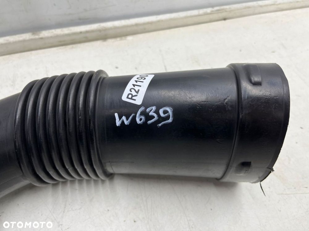 Rura Mercedes Vito Viano w639 03-14r. przewód dolotowy powietrza dolot pasa przedniego - 5