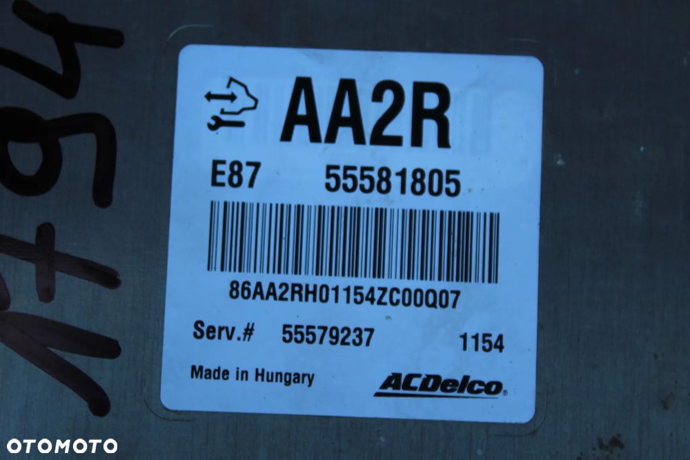 KOMPUTER STEROWNIK SILNIKA !Z PINEM! OPEL MERIVA B 1.7 CDTI 55581805 AA2R - 5