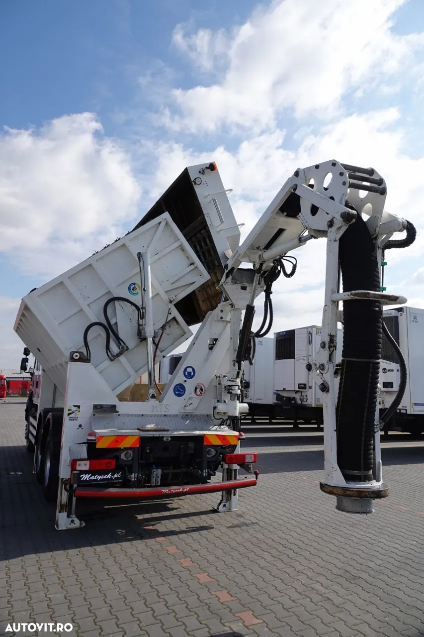 Renault KERAX 450 / 6x4 / MTS SAUGBAGGER 3A11T / EVALUAREA / ÎNCĂRCĂTORUL VACUUM / WUKO / CIOAN / RADIOCOMANDĂ - 27