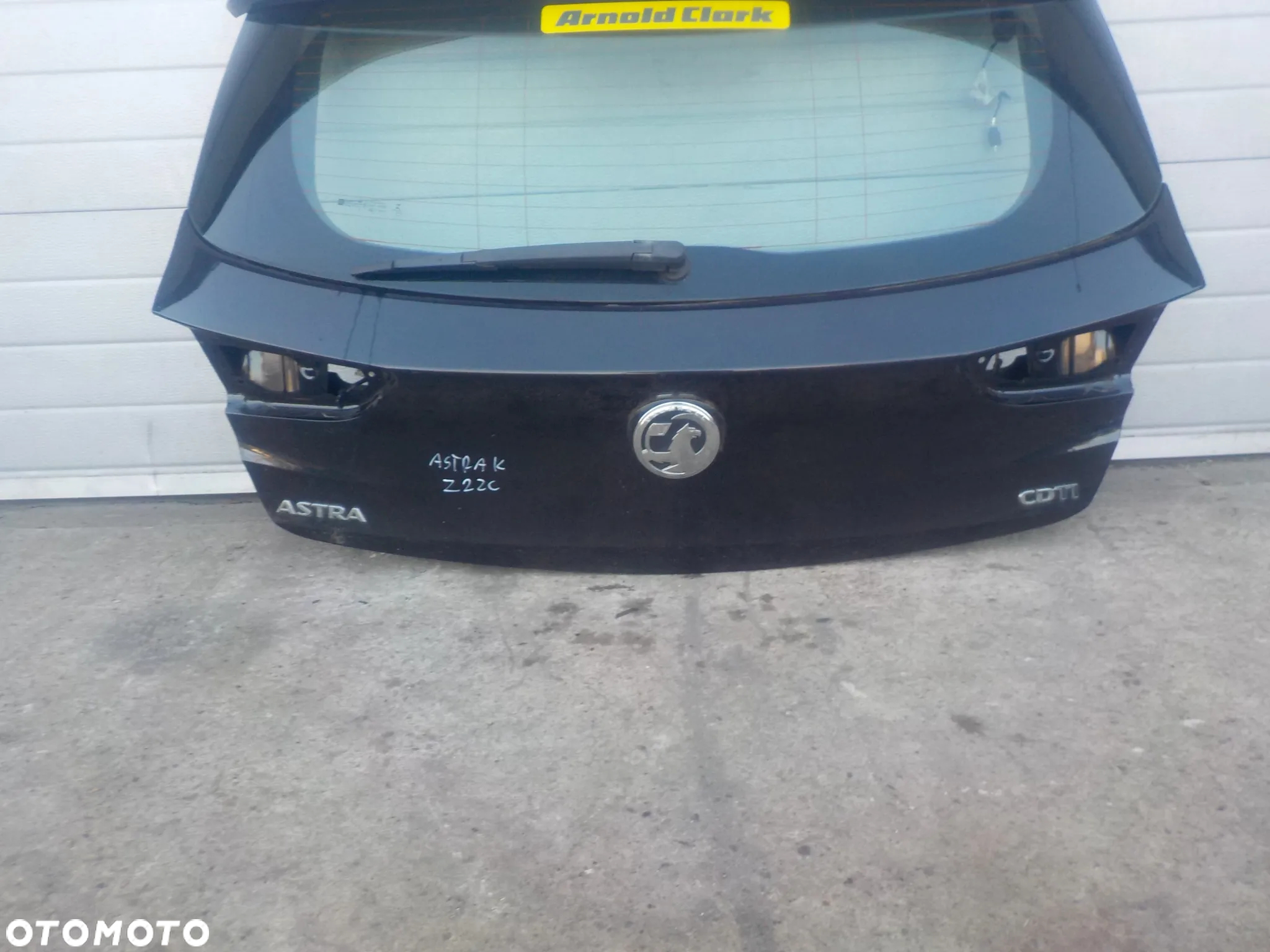 OPEL ASTRA K HB KLAPA BAGAŻNIKA Z22C - 2