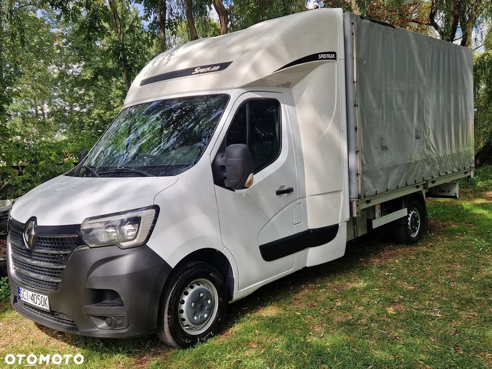 Renault MASTER 2.3 TWIN-CAB (łóżko z tyłu)/PLANDEKA-8 EP+SALON POLSKA/PIERWSZY WŁAŚCICIEL+GOTOWY DO PRACY+okazja ORGINAŁ - 9
