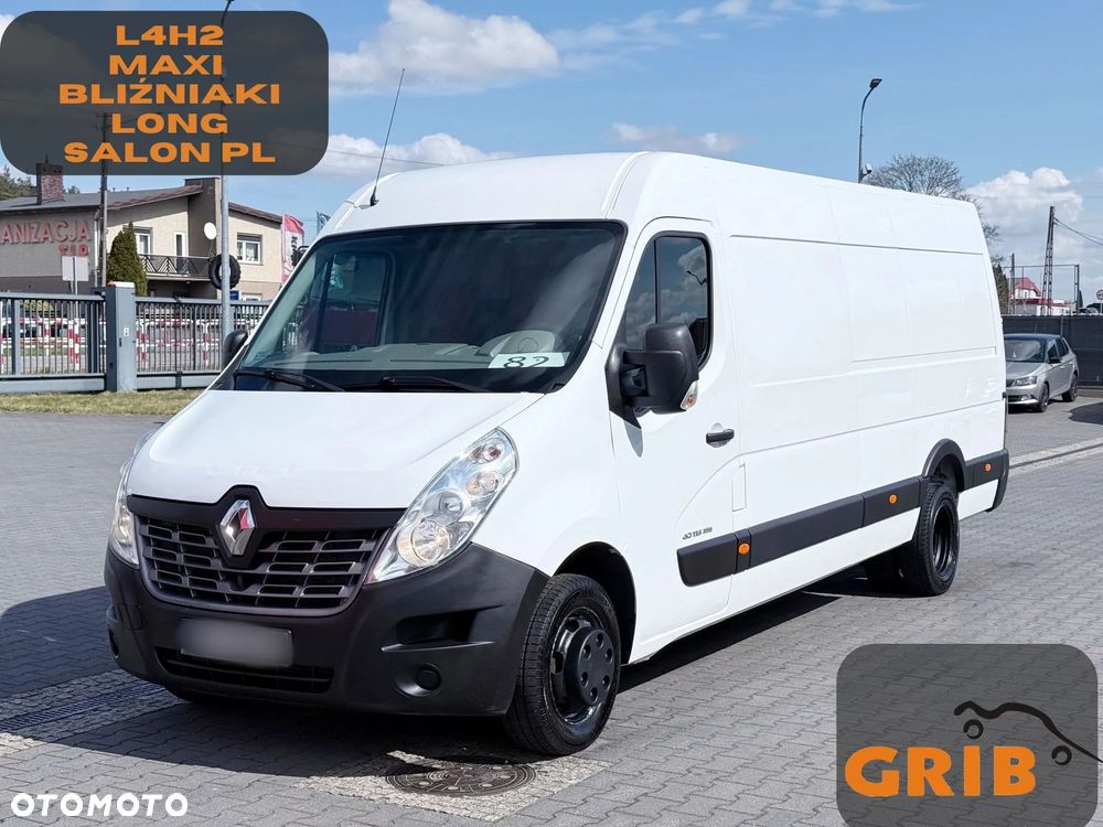 Renault Master Blaszak Maxi L4H2 Long, Lang Salon PL, Jeden Właściciel - 1