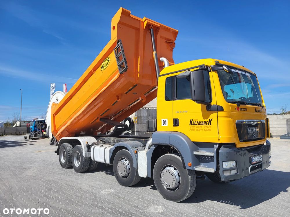 MAN TGS 41.440 8x4 / WYWROTKA / MEILLER KIPPER / 2008 rok. - 14