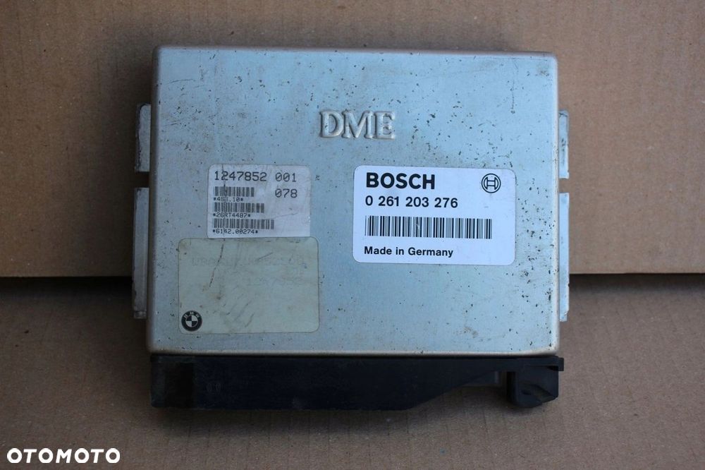 Komputer sterownik silnika BMW z3 E36 m43 1.6 benzyna 0261203276 1247852 - 1