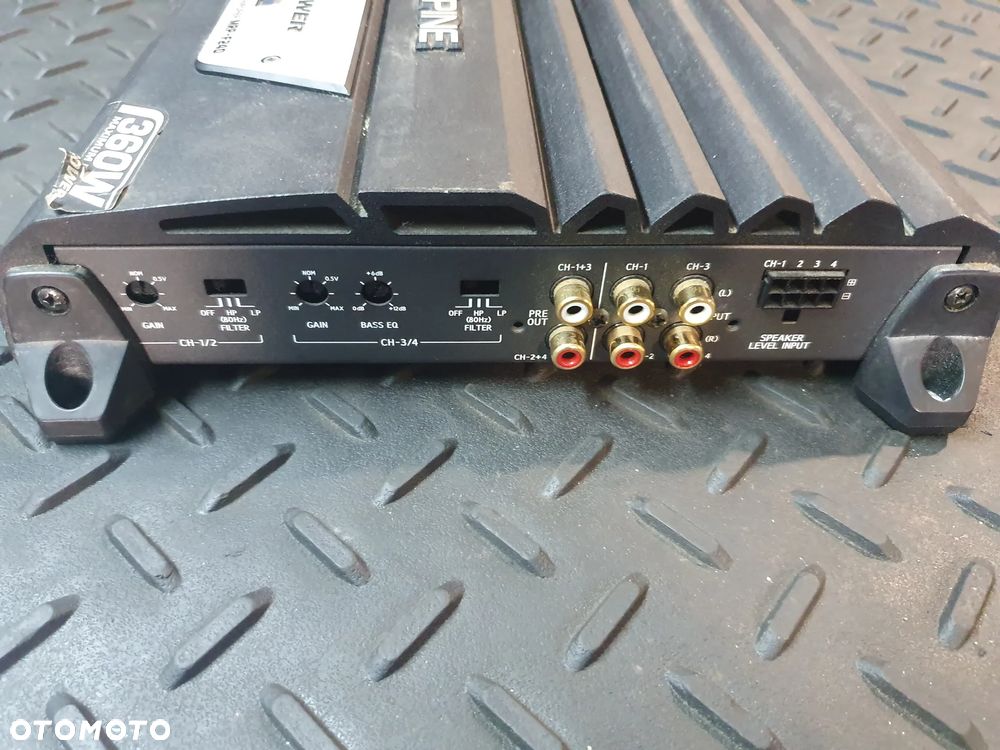 Wzmacniacz samochodowy ALPINE MRP-F240 - 4