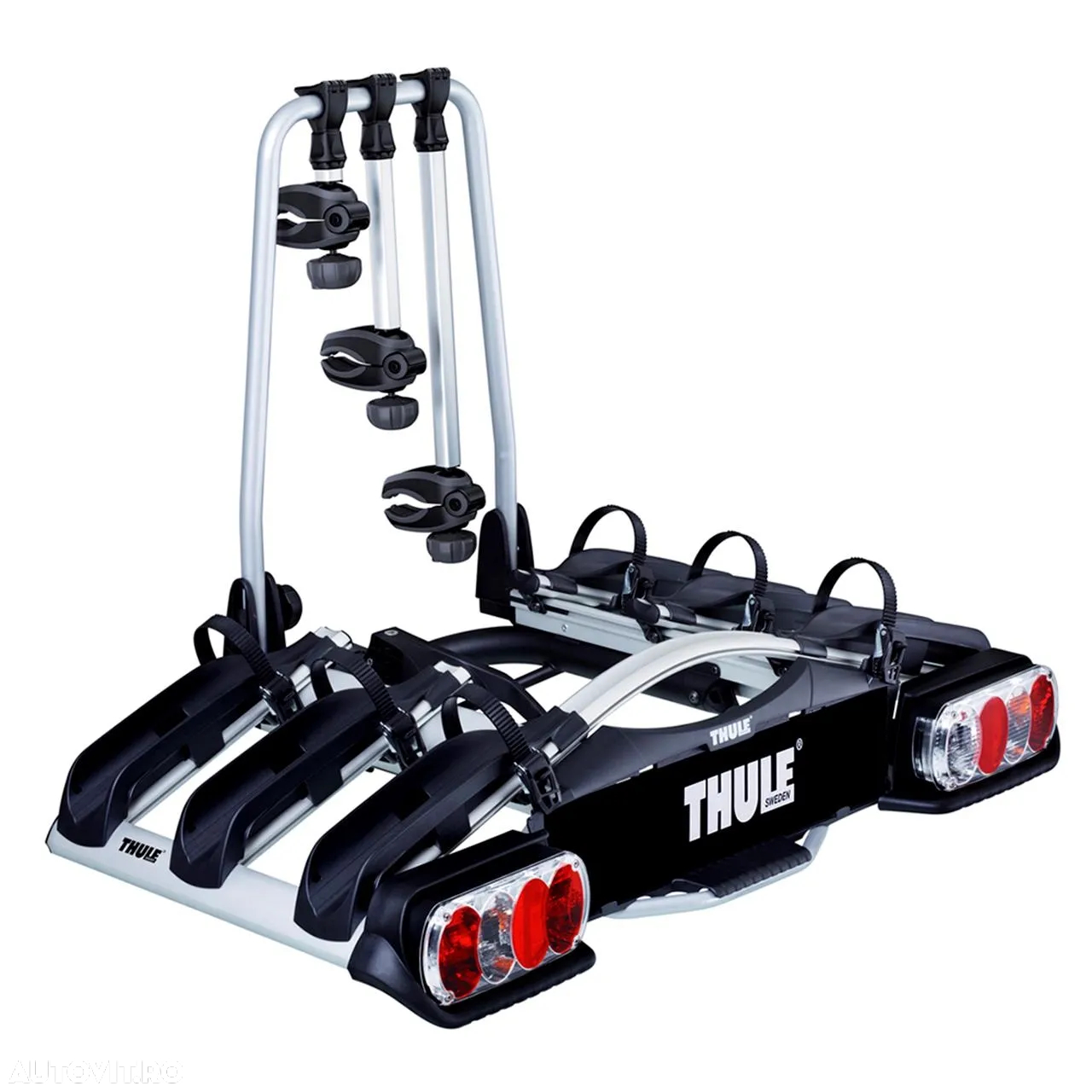 Suport 3 biciclete Thule EuroWay G2 922020 cu prindere pe carligul de remorcare _ Nou_Emitem Factura & Garantie, Pret Importator - 2