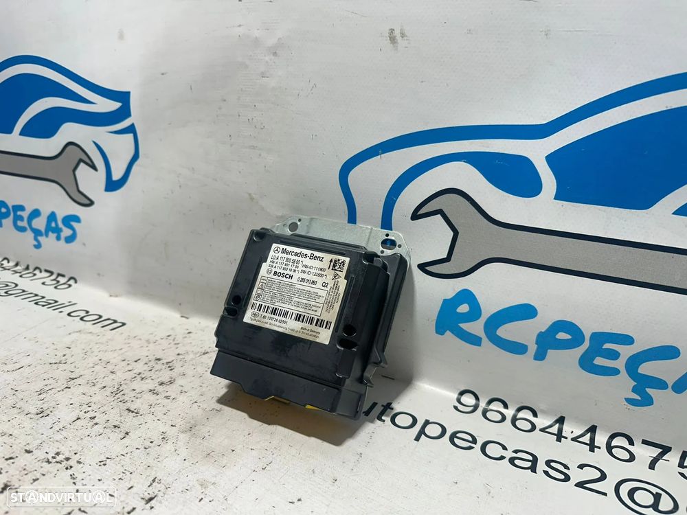 .Módulo Centralina Airbag SRS Mercedes Benz A1179005800 2012 - 2019 - 4