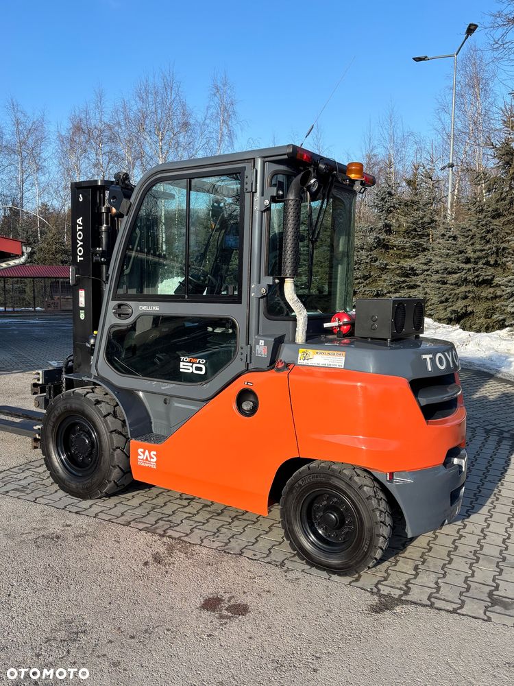 Toyota 2019 Tonero 8FD45N 8FD50N DE LUXE KLIMA NAJBOGATSZA WERSJA 5TON 125 800 Netto MOŻLIWY WYNAJEM!!! - 6