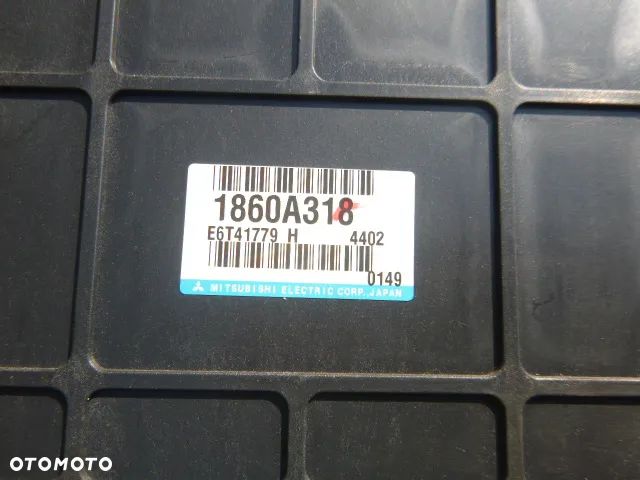 ZESTAW STARTOWY MITSUBISHI LANCER 1.6 E6T41779H VII 03- - 6