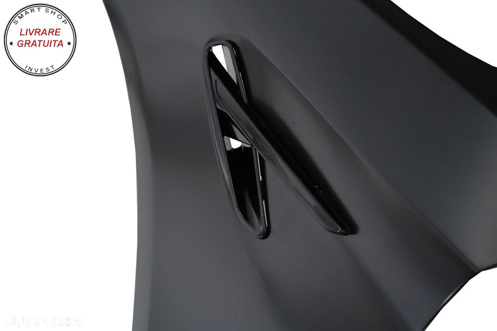 Aripi Laterale BMW 5 Series G30 G31 (2017-) Negru M5 Design- livrare gratuita - 5