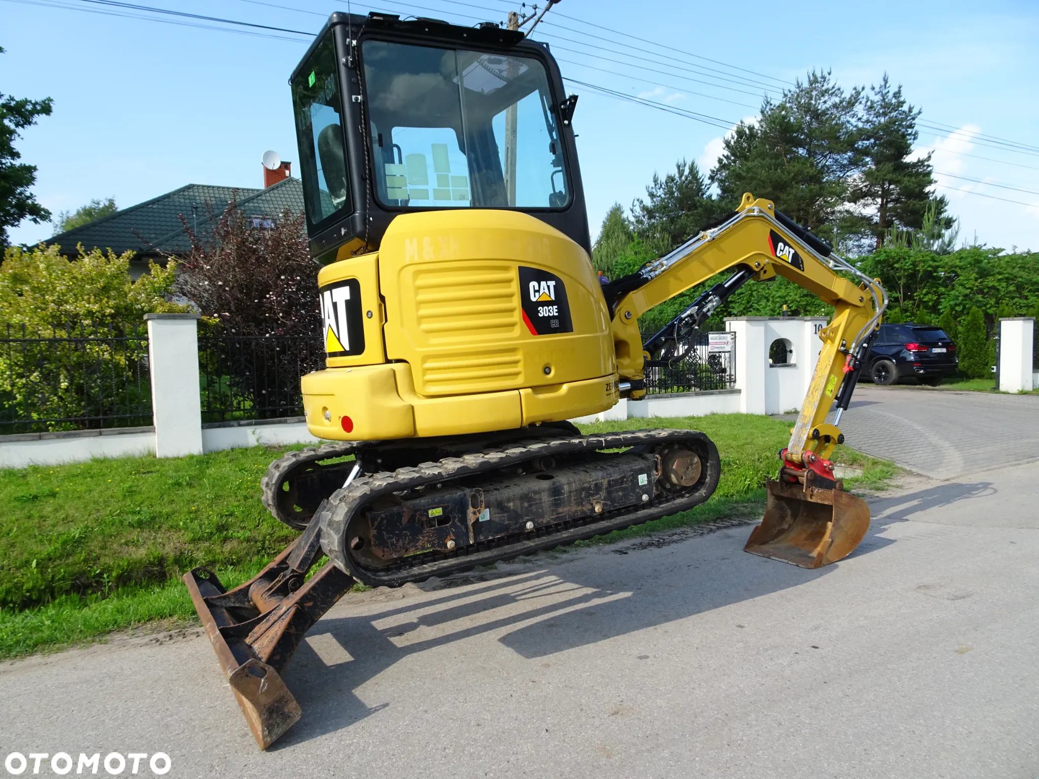 Caterpillar 303E z Niemiec Idealny 1800h Pierwszy Własciciel - 11