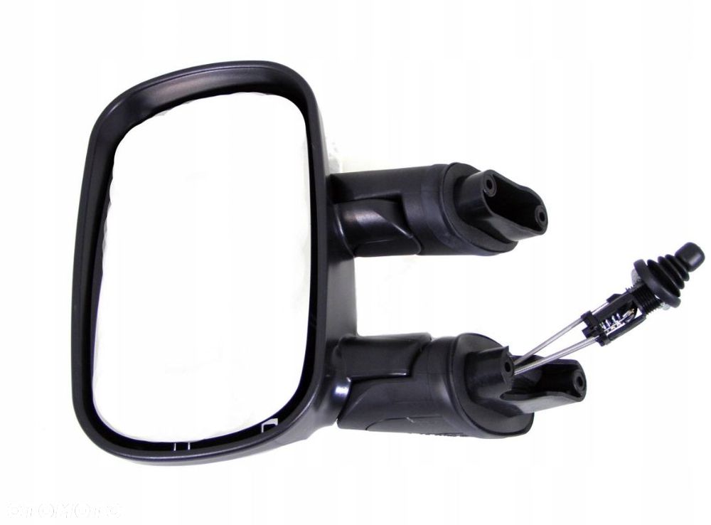 lusterko fiat doblo 01-10 lewe do malowania mechaniczne - 1