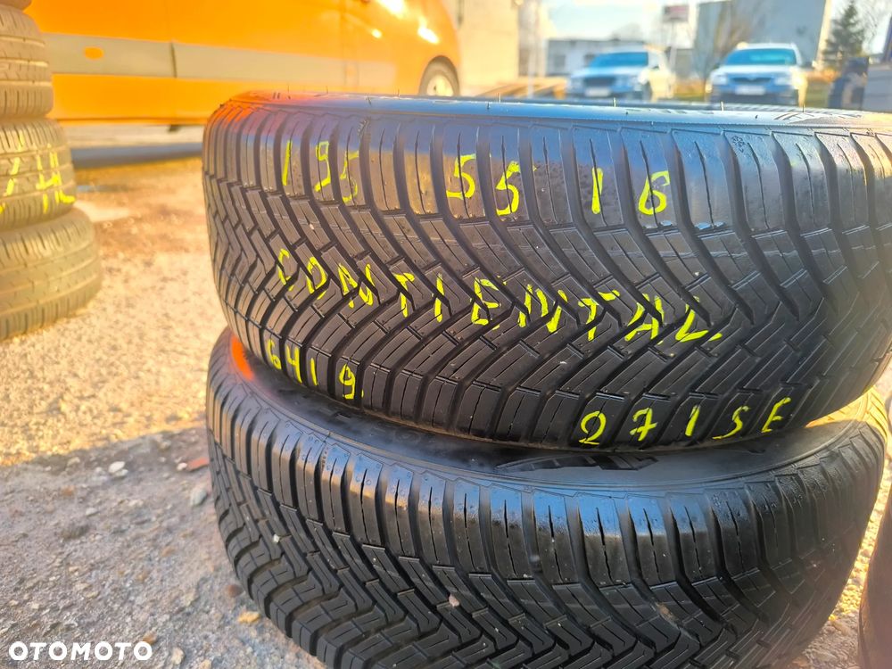 195/55R16 91H Opony Całoroczne Wielosezonowe CONTINENTAL AllSeasonContact 6,5mm Legnica ALU-RAD 195/55 - 2