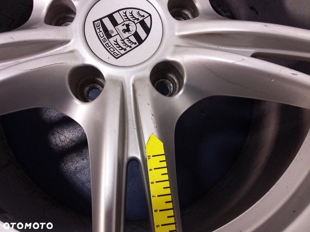 PORSCHE BOXSTER 987 ALUFELGA OEM 8JX18 5X130 ET57 1 SZT - 7