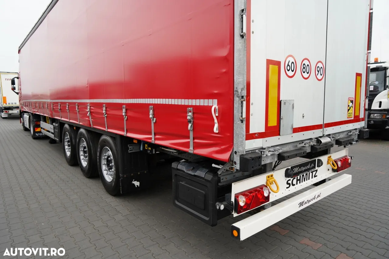 Volvo FH 500 / I-SAVE / XXL / I-PARK COOL / MODEL NOU / ANVELOPE 100% / + CORTINĂ STANDARD SCHMITZ / PUNTE RABATABILĂ / ACOPERIȘ RABATABIL / 2022 / DUPĂ CONTRACTUL DE SERVICE GOLD - 8