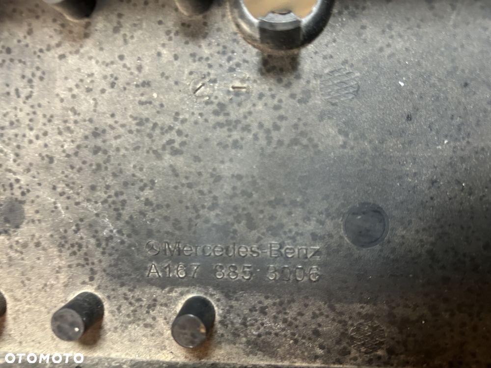 MERCEDES GLE 167 AMG - PODKŁADKA POD TABLICĘ REJESTRACYJNĄ ORG - 3