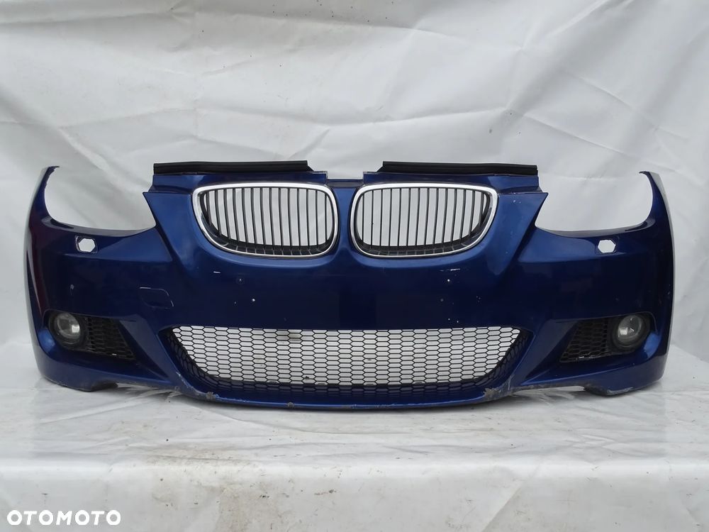 ZDERZAK PRZÓD PRZEDNI BMW E92 E93 M-PAKIET LEMANS BLAU F-VAT - 1