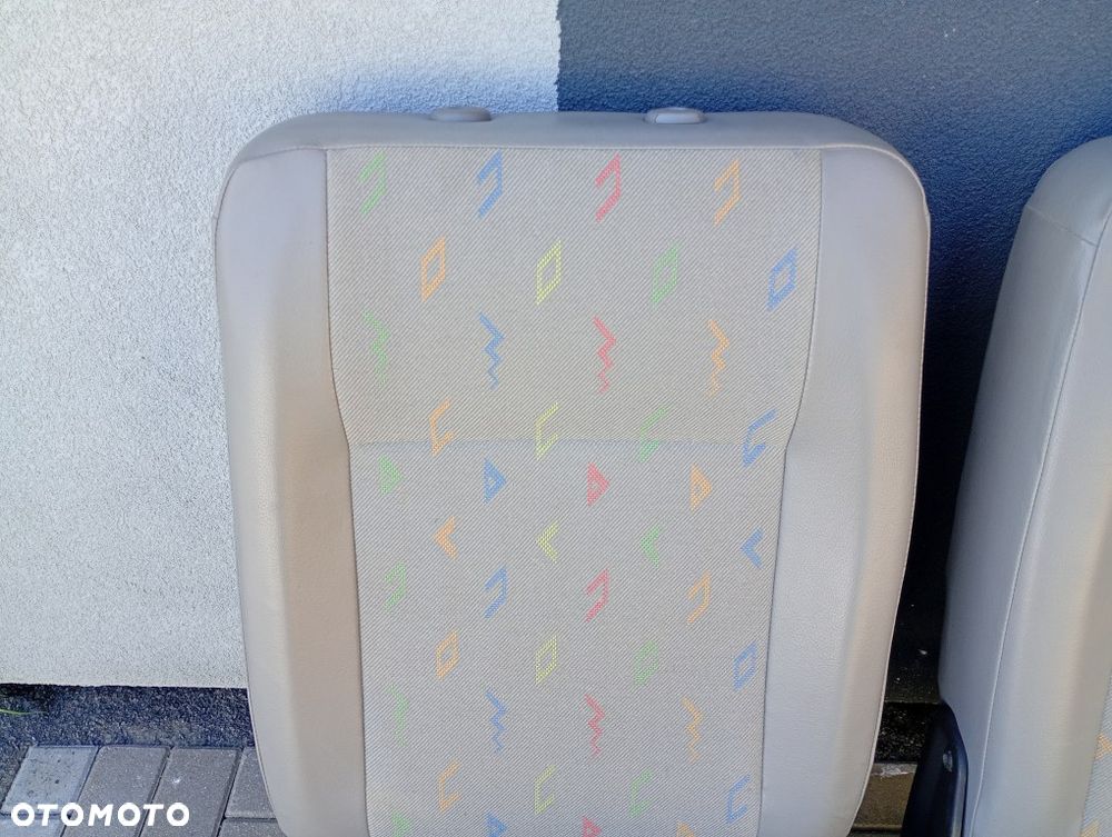 Kanapa Tył Siedzenie II Rząd Ławka Fotel Vw Transporter Caravelle T5 - 13