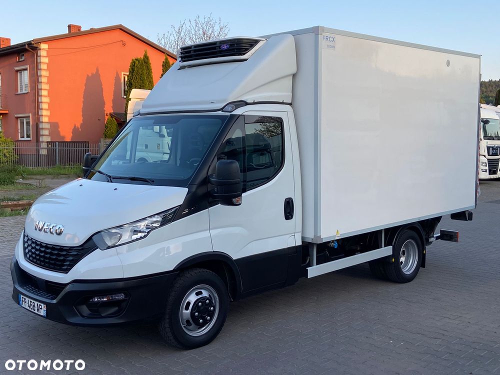 Iveco Daily 35C14 • 2020 • Carrier Xarios 350 • Chłodnia • Mroźnia • -29°C +20°C • Winda Dhollandia • AeroKit • Bliźniak • Sprowadzone - 5