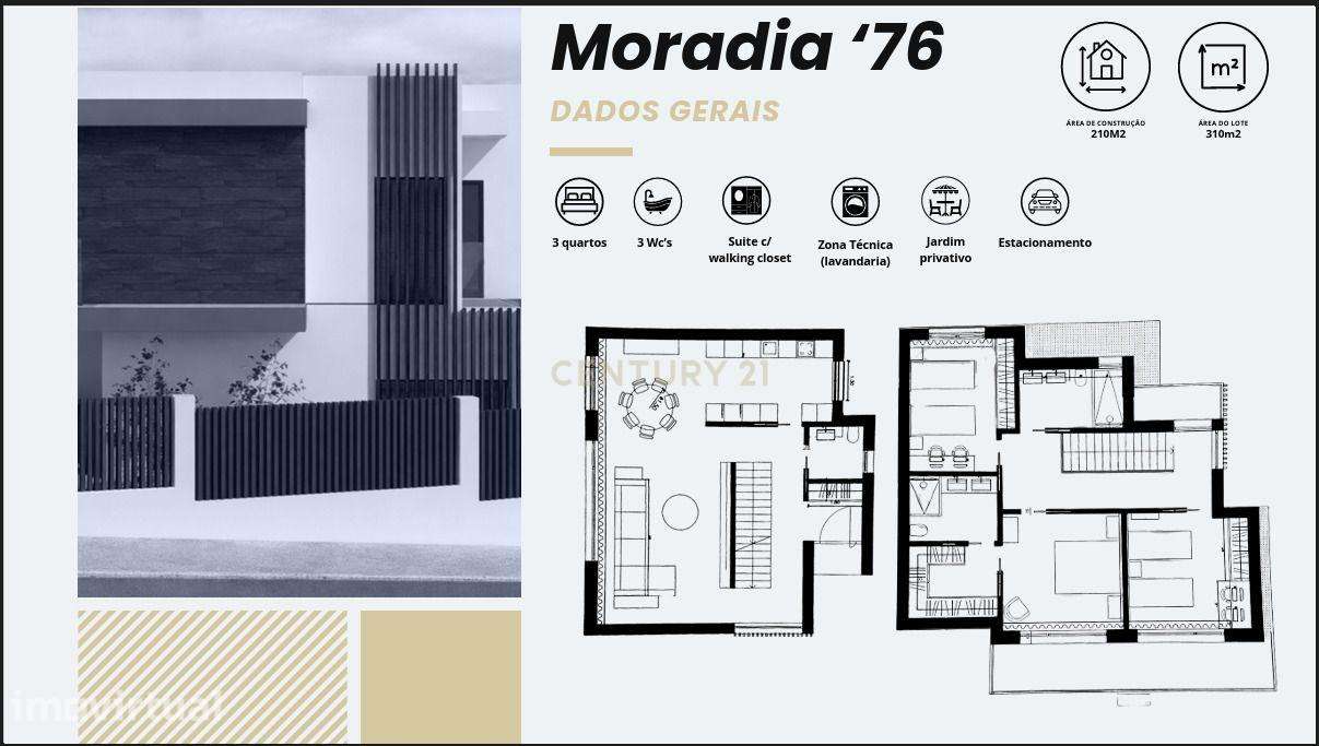 Moradia T3 Nova em Construção | Trajouce, São Domingos de Rana - Grande imagem: 5/10