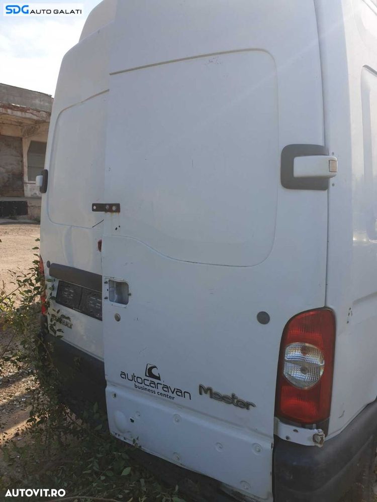 Usa Portiera Portbagaj Dreapta Spate Dezechipata cu Defect Opel Movano A 2003 - 2010 Cod psspsdgbrm1 - 6