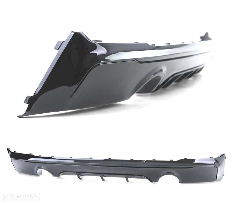 DIFUSOR BMW F22 F23 LOOK M PERFORMANCE PRETO BRILHANTE - 2
