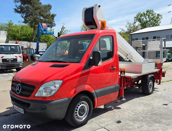 Mercedes-Benz Sprinter 311 CDI - Podnośnik koszowy RUTHMANN TB 220 22 m ZWYŻKA UDT jak Wumag Palfinger GSR Multitel Steiger CTE Omme