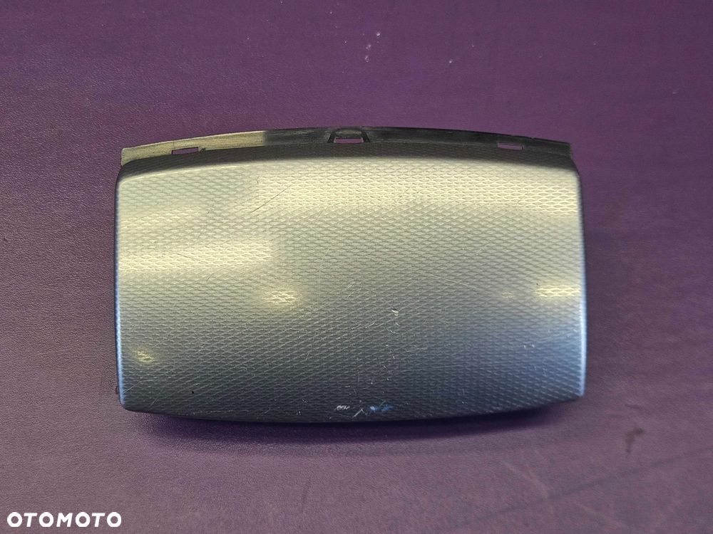 Popielniczka Tył Tylna 8E0857961 M 8E0858433 Klapka Wkład Srebrna Rybia Łuska Carbon Audi A4 B6 B7 - 1