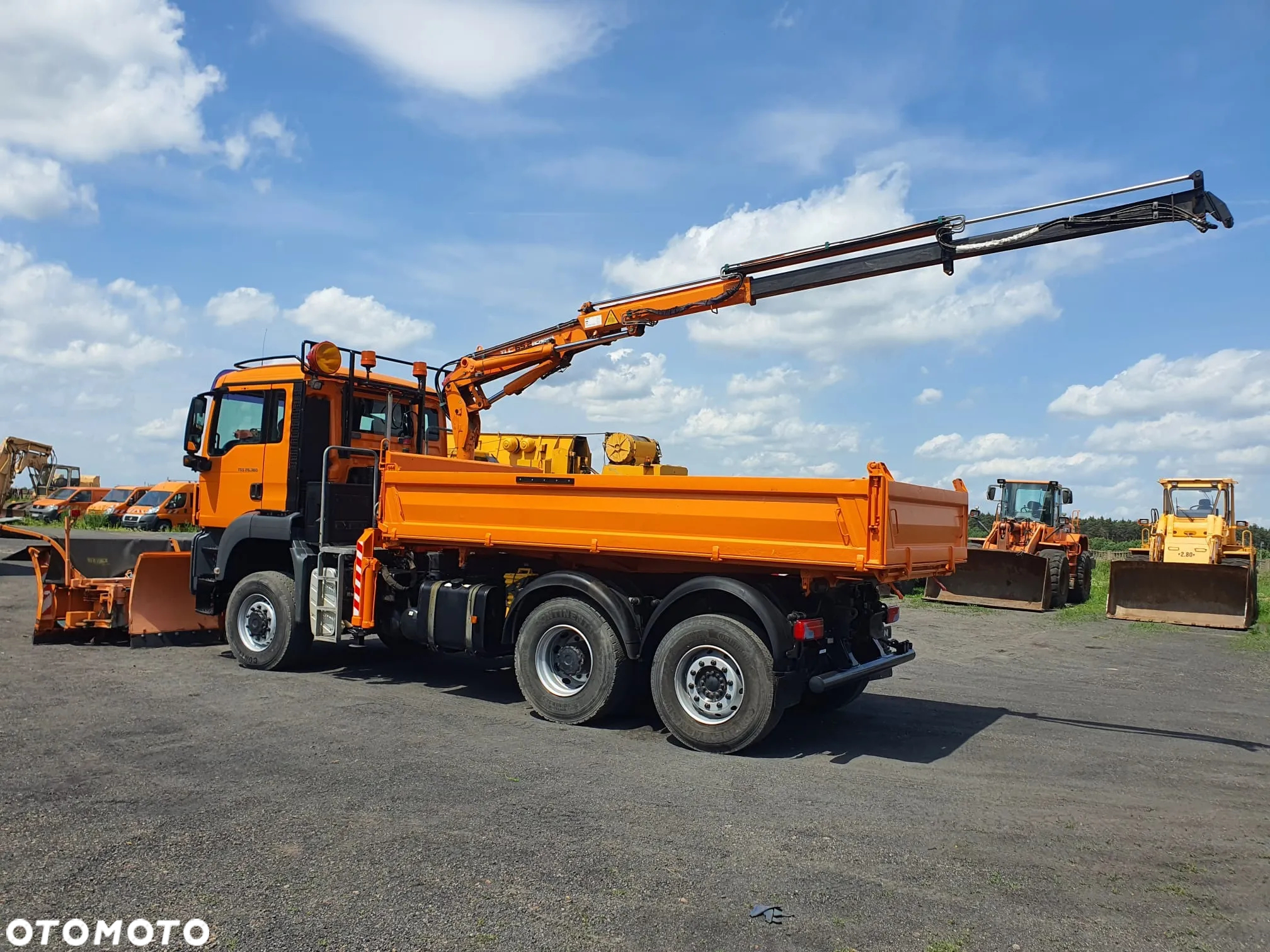 MAN TGS360 6x4  na Przednie koła ,blokada mostów HDS TEREX  65.2-A2L - 10