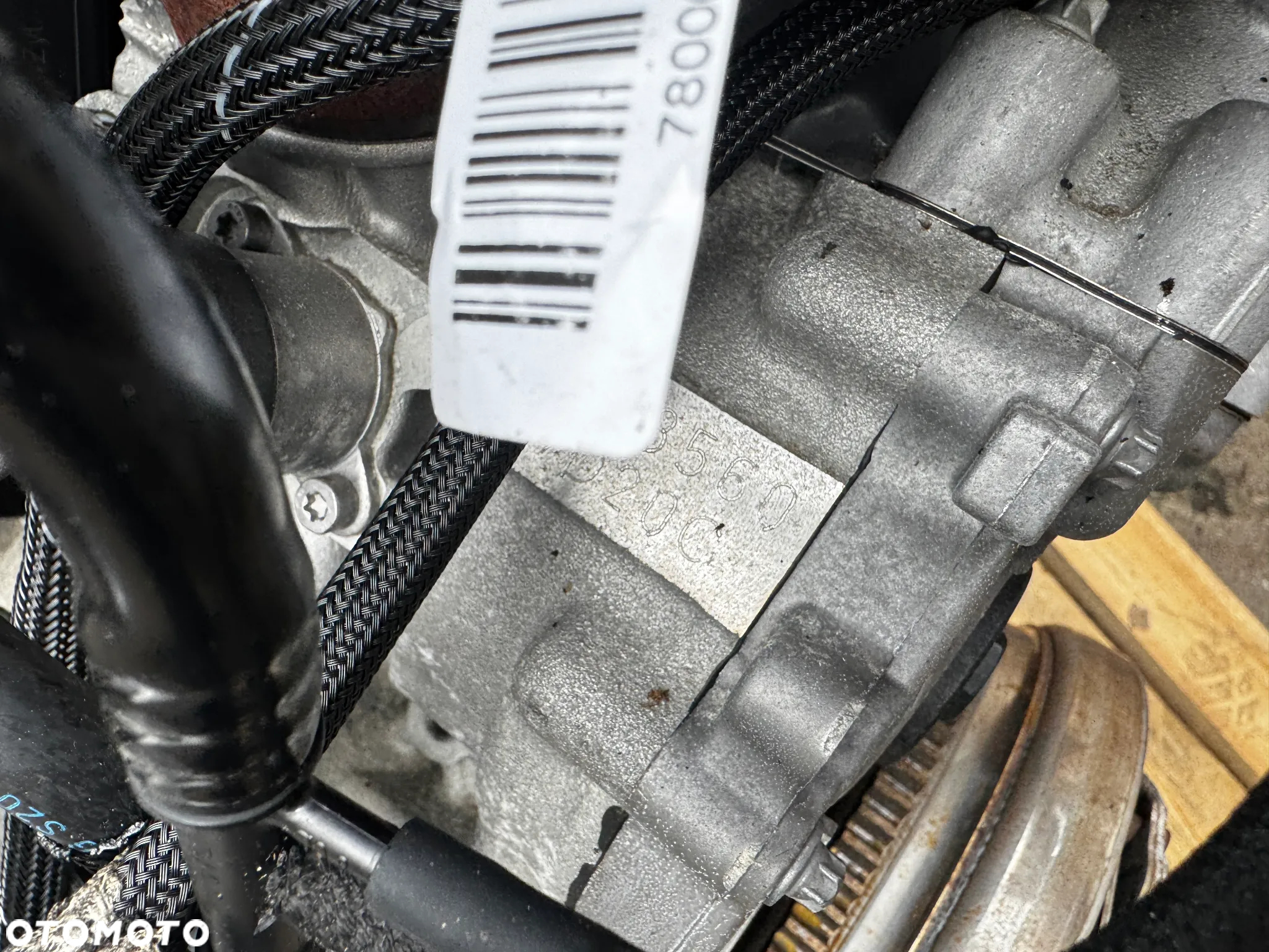 silnik n47d20c 2.0d bmw e60 e61 e90 e92 e87 177km kompletny 166 tys - 16