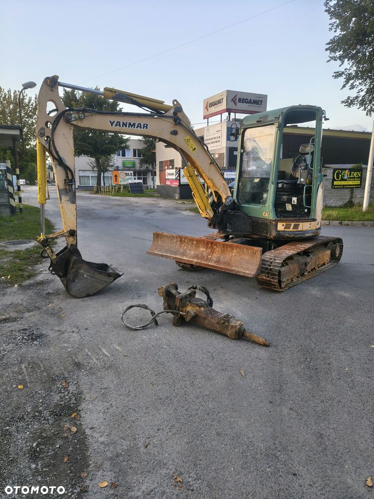 Yanmar VIO 50-U KUBOTA U55 U45 VOLVO EC 50 CAT 305 TAKEUCHI 5 TON MŁOTEK SKARPÓWKA TANIA MASZYNA 100% SPRAWNA - 10