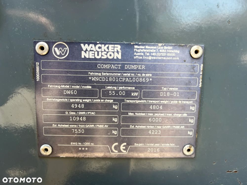 Wacker Neuson DW 60 - 29