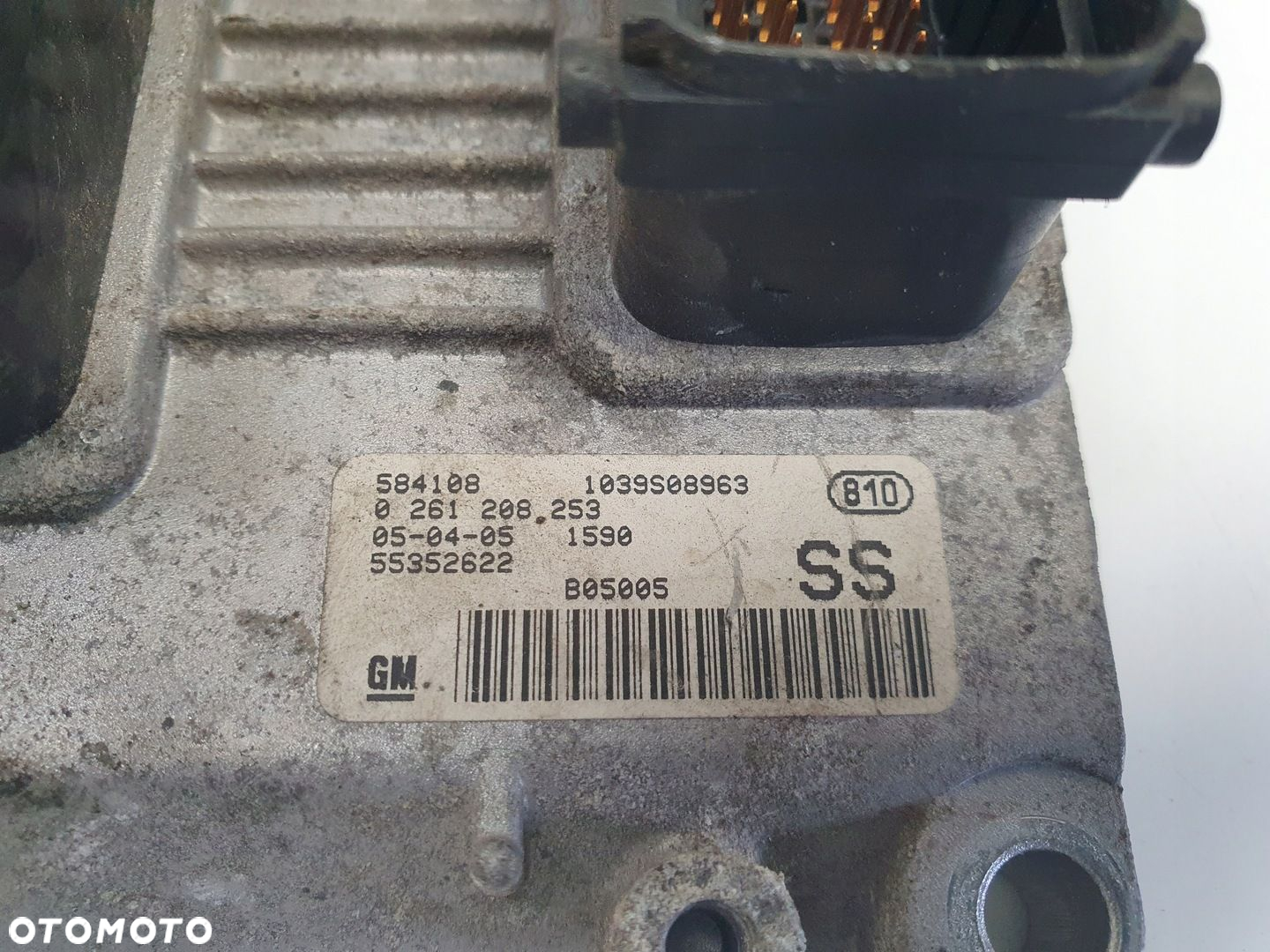 Opel Corsa C 1.2 16V STEROWNIK SILNIKA komputer 0261208253 SS - 2