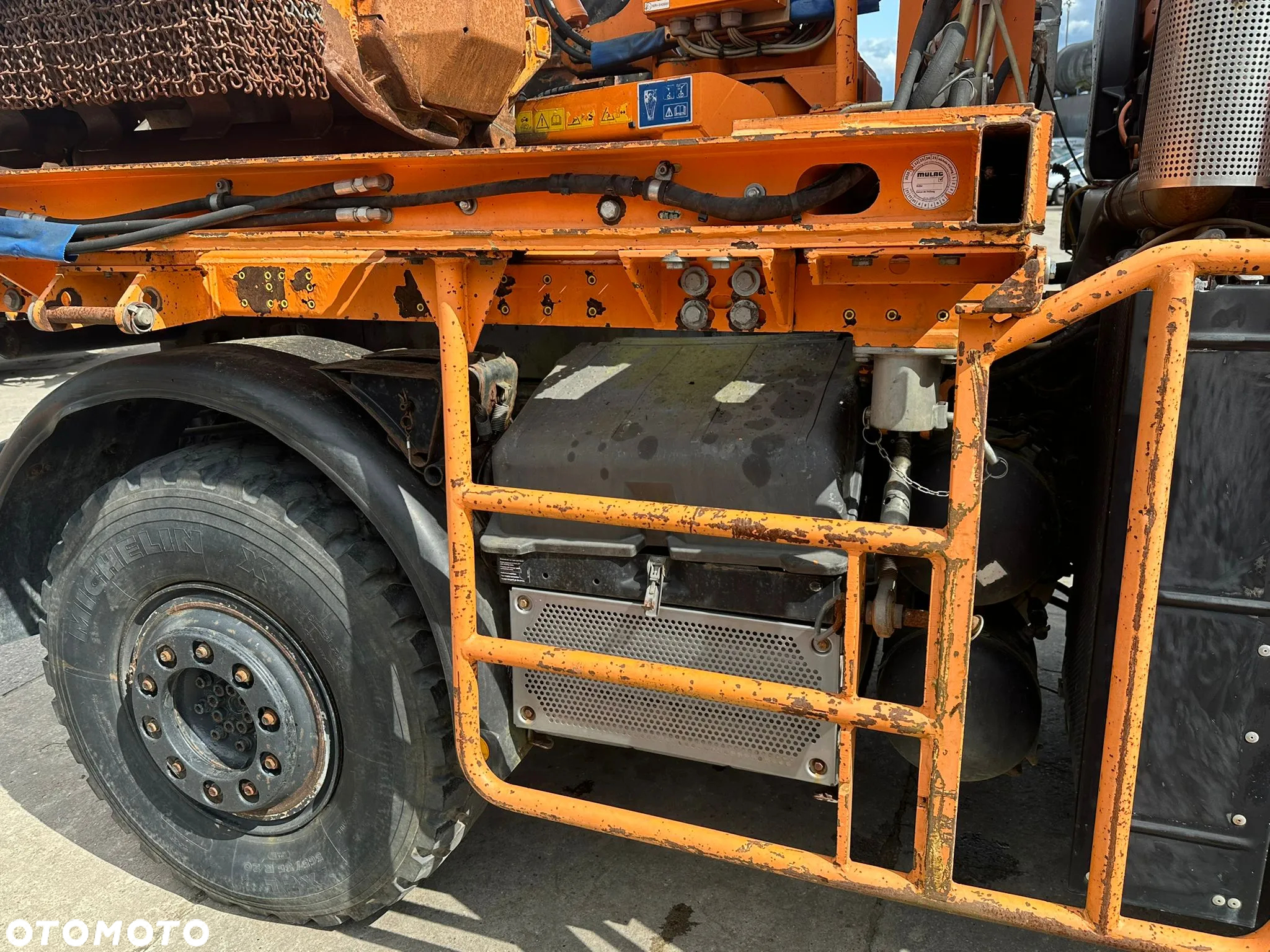 Mercedes-Benz Unimog 405/12 kosiarka, 2008rok, 4x4, 238KM, Mulag - 16
