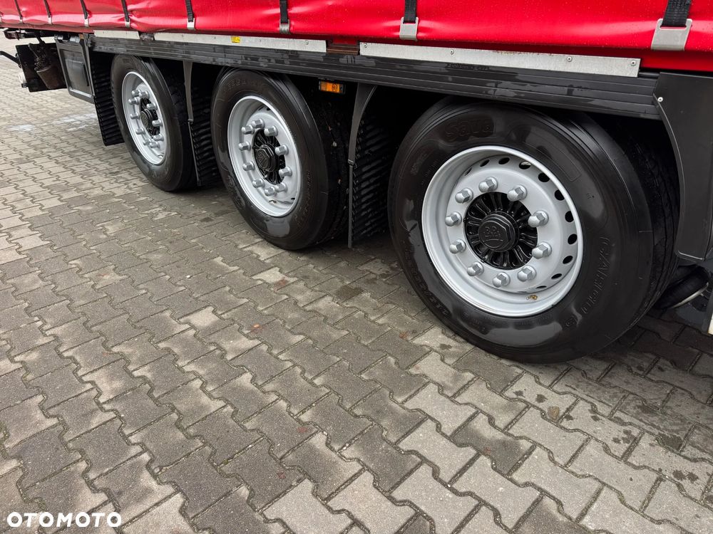 Krone Coilmulde, Rozsuwany tył, Maxi 385/55R22,5 - 24