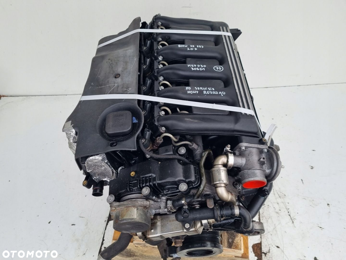 SILNIK KOMPL BMW X5 E53 3.0 D DIESEL po serwisie nowy rozrząd M57D30 306D1 - 3