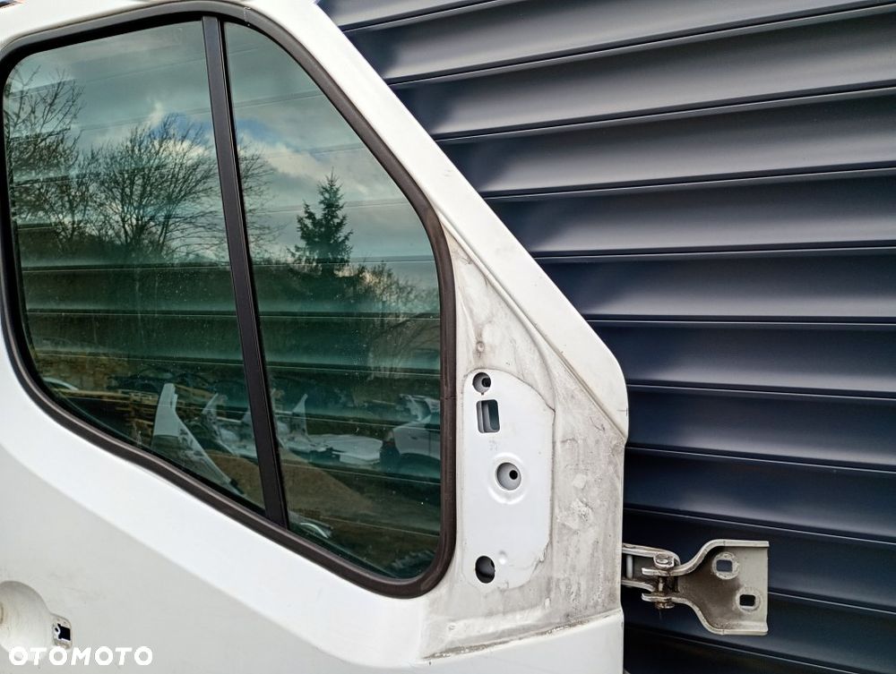 drzwi przednie prawe przód movano b nv400 master III 2010-2019 białe - 9
