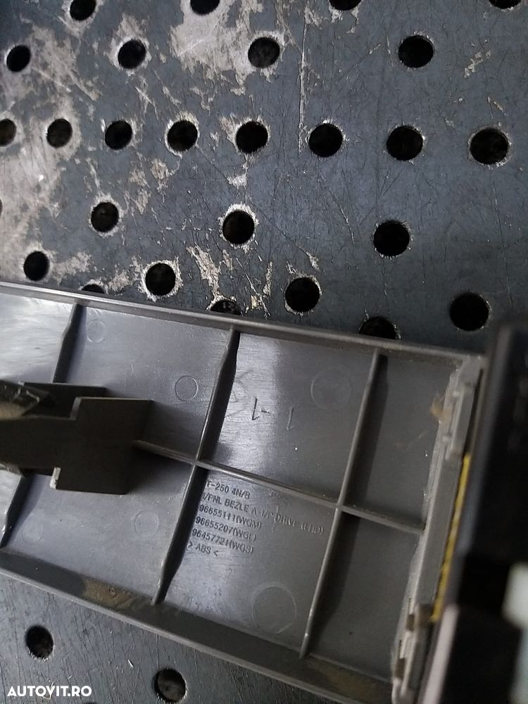 Bloc butoane reglaj oglinzi faruri chevrolet aveo t250 96655111 96655207 - 2