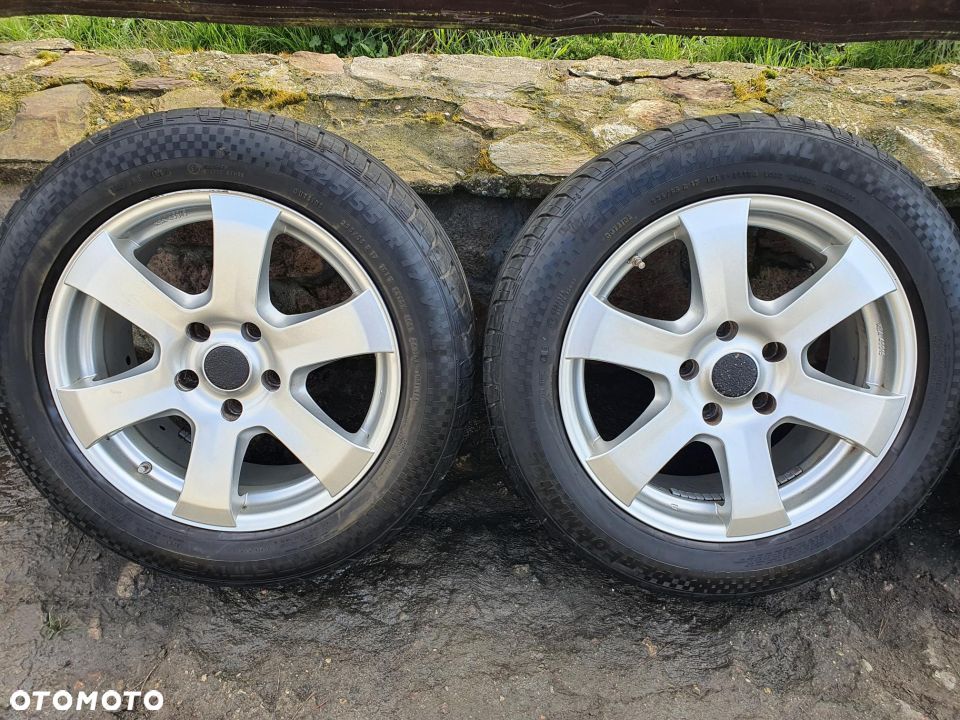 OPEL VECTRA C INSIGNIA felgi aluminiowe 7.5Jx17H2 ET45 OPONY 225/55 R17 ROK PRO.2016 - 1