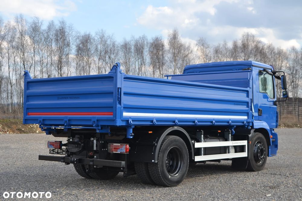 MAN TGM 18.290 18.340 Nowy 3-stronny WYWROT Kiper Wywrotka Manual Klima Blokada mostu TGL Axor Antos TGS - 11