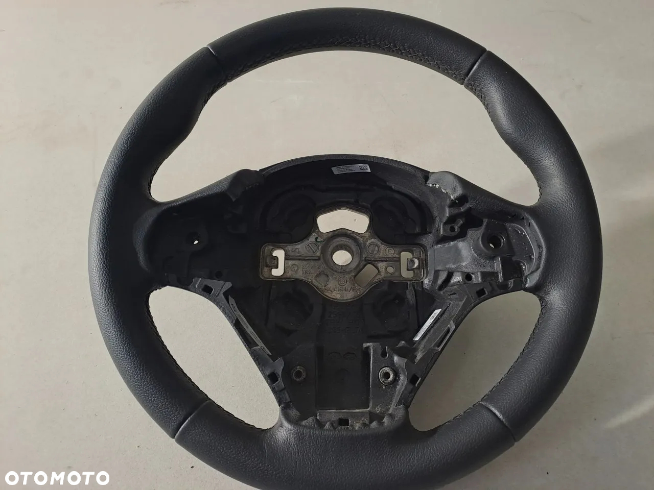 Kierownica trójramienna skóra skórzana BMW F20 F30 62560180D IGŁA - 2