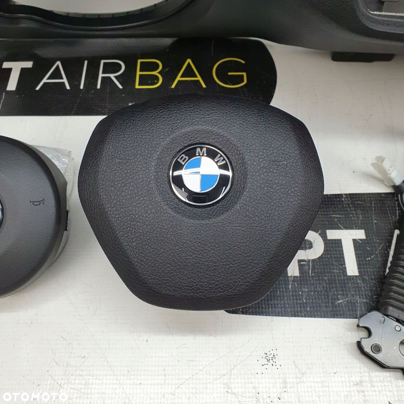 BMW SERIA 1 F20 DESKA ROZDZIELCZA KONSOLA KOKPIT PULPIT PODUSZKI AIRBAG AIR BAG NAPINACZE KIT SET - 8