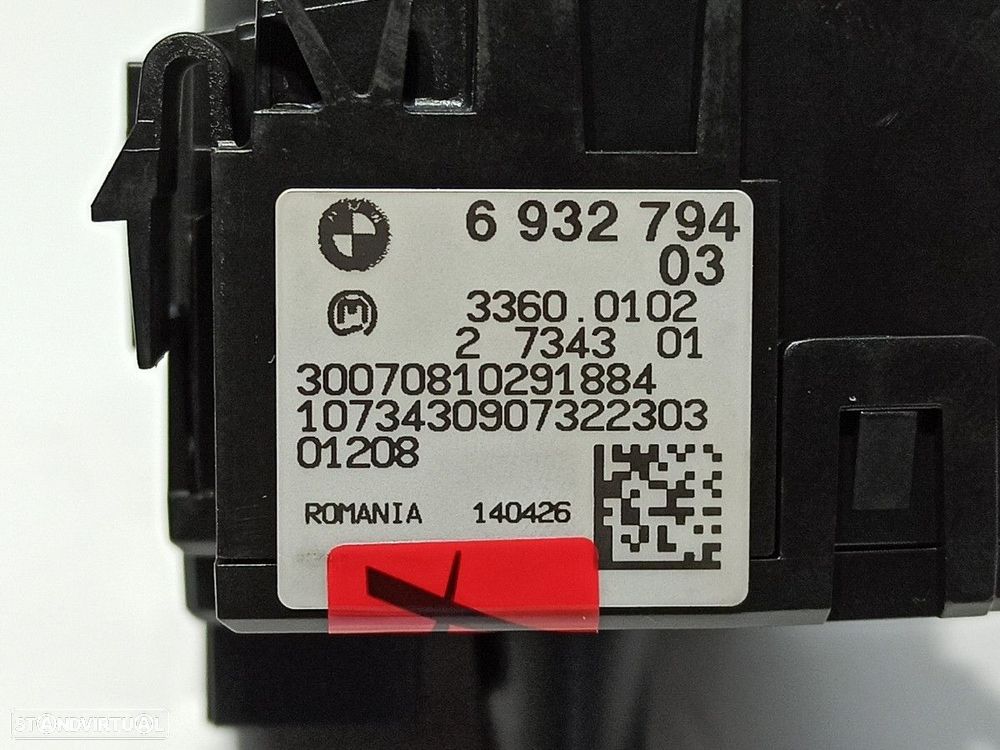 COMANDO DAS LUZES BMW SERIE 1 BERLINA (E81/E87) 118D - 4