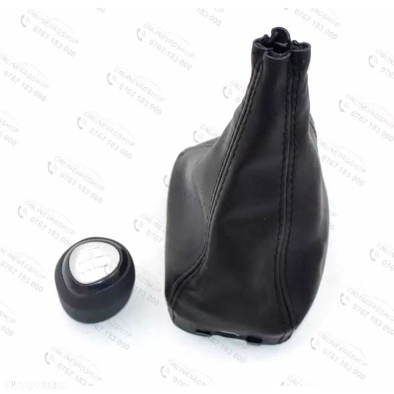 Nuca piele + manson schimbator Saab 9-3 - 7