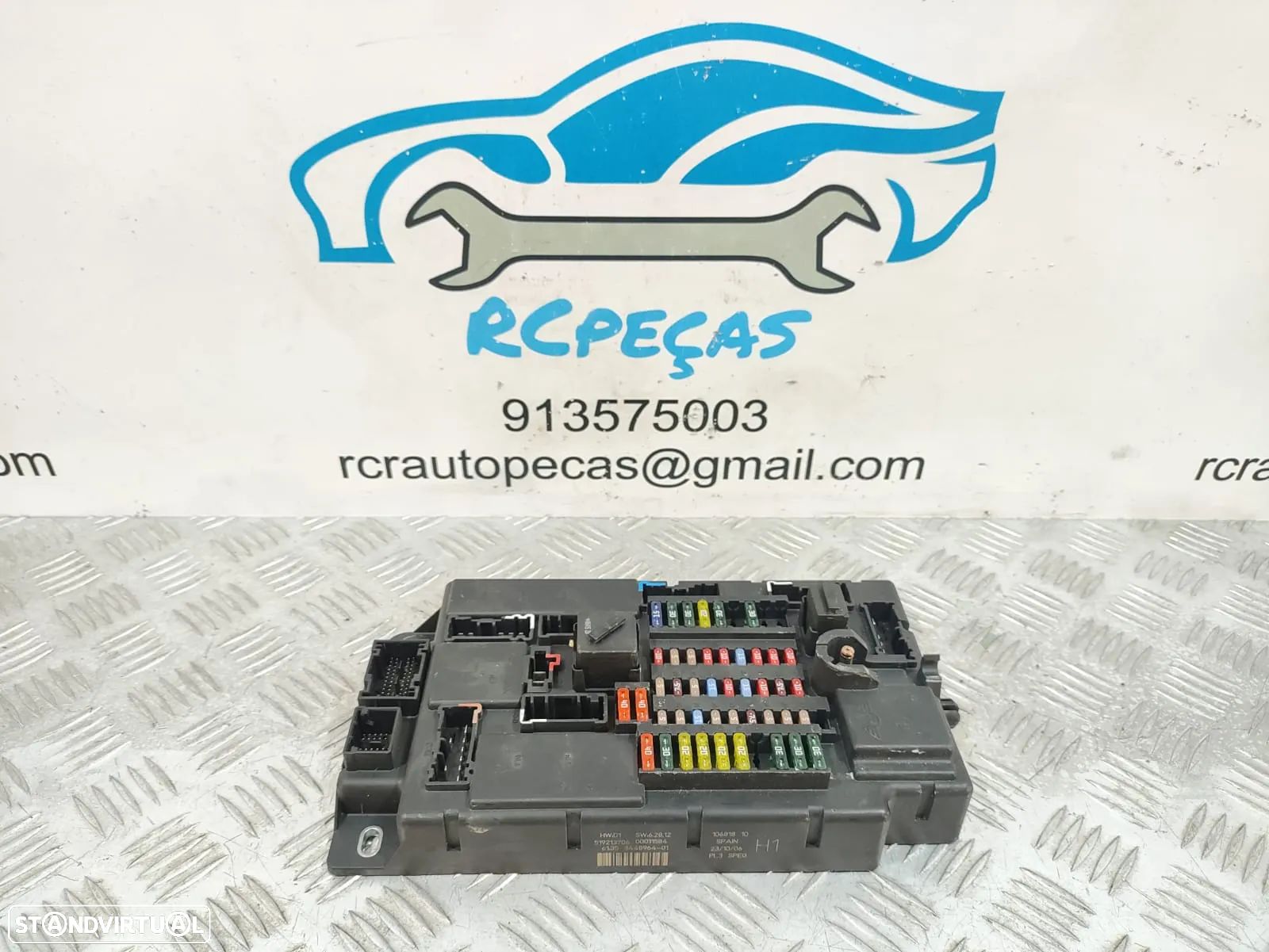 TAMPA CAIXA FUSÍVEIS RELÉS SAM BSI MINI COOPER R56 61353448964 3448964 - 1