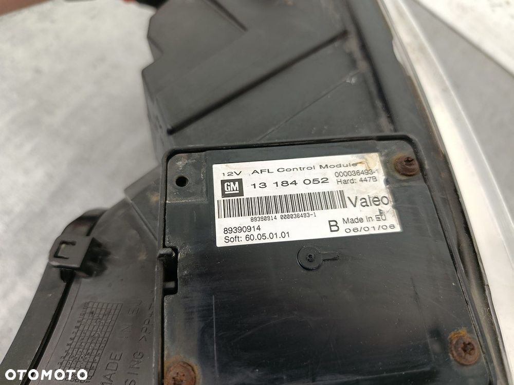 LAMPA PRZÓD LEWA BIXENON OPEL SIGNUM 93192379  13184052  4L0907391 89312436 - 8