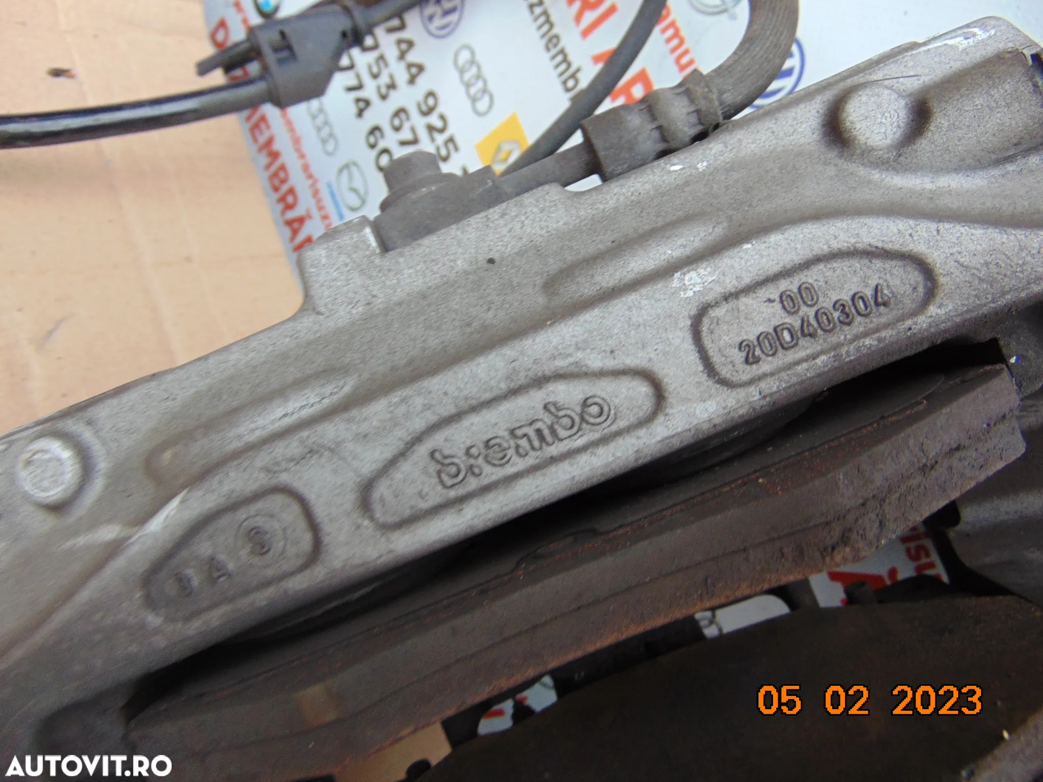 Etrieri fata Mercedes GLB X247 GLA AMG Brembo etrier fata stanga dreapta amg w177 w247 cla w118 - 5